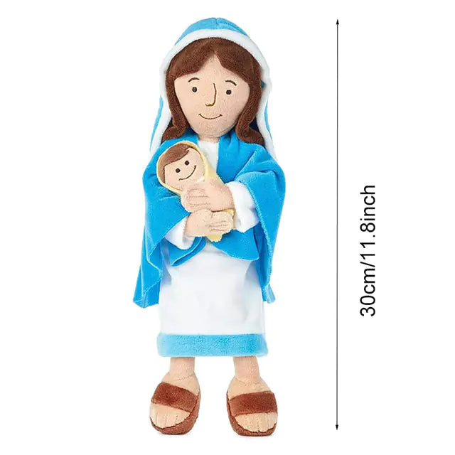 Jesus and Mary Plush